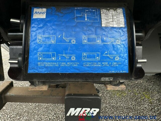 Mercedes-Benz 816 Atego Koffer Ladebordwand MBB 1.000Kg 3Sitze - Furgoneta caja cerrada: foto 3 Mercedes-Benz 816 Atego Koffer Ladebordwand MBB 1.000Kg 3Sitze - Furgoneta caja cerrada: foto 3