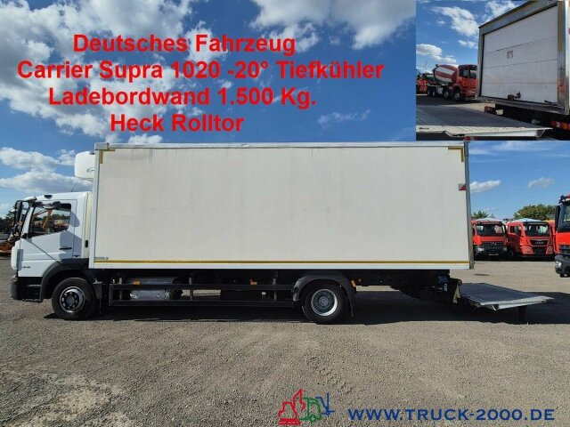 Mercedes-Benz Atego 1530 Tiefkühler Carrier Supra Rolltor+ LBW - Camión frigorífico: foto 1 Mercedes-Benz Atego 1530 Tiefkühler Carrier Supra Rolltor+ LBW - Camión frigorífico: foto 1