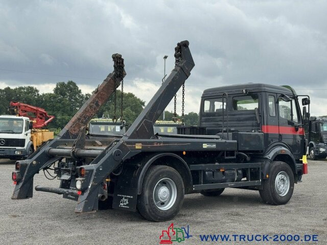 Mercedes-Benz SK 1831 Meiller Teleabsetzer AHK - NUR 475 TKM - Camión portacontenedor de cadenas: foto 4 Mercedes-Benz SK 1831 Meiller Teleabsetzer AHK - NUR 475 TKM - Camión portacontenedor de cadenas: foto 4