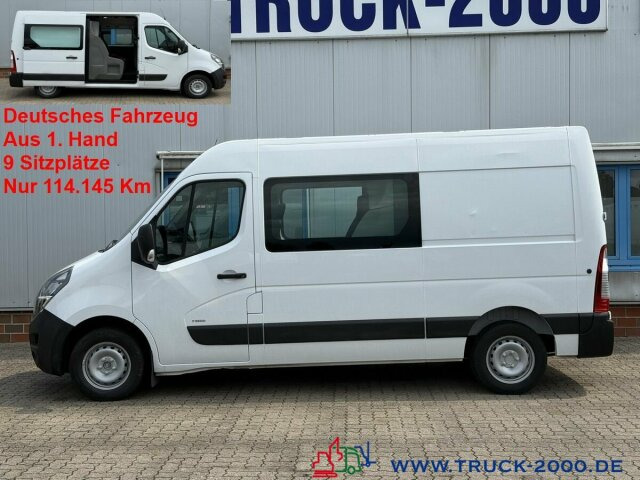 Opel Movano F3500 Mixto 7 Sitzer Hoch & Lang + AHK - Furgón: foto 1 Opel Movano F3500 Mixto 7 Sitzer Hoch & Lang + AHK - Furgón: foto 1