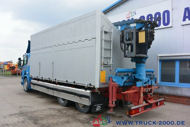 Camión volquete, Camión grúa Scania P380 Glas Wertstoff Sammler Recycling 37m³1.Hand: foto 8