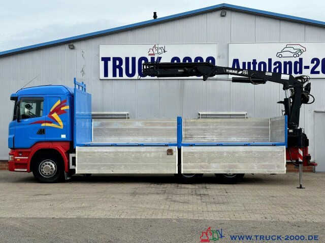 Scania R400 Atlas Tirre 191L 9m=1,7t. 7m Ladefl. 1.Hand - Camión caja abierta, Camión grúa: foto 3 Scania R400 Atlas Tirre 191L 9m=1,7t. 7m Ladefl. 1.Hand - Camión caja abierta, Camión grúa: foto 3