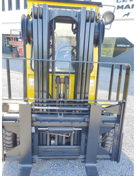 Carretilla elevadora Hyster Forklift free lift / triple / side shift H60XM: foto 9