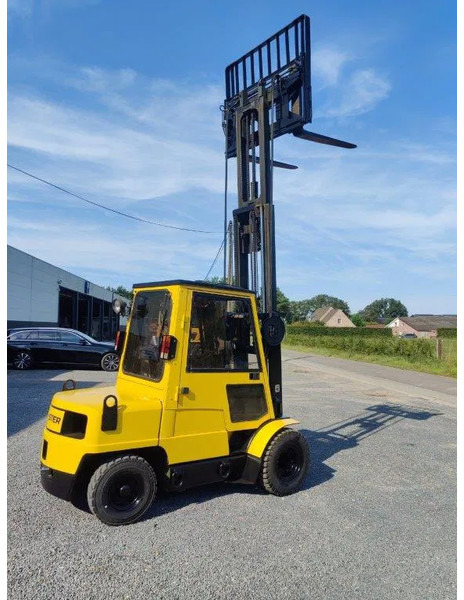 Carretilla elevadora Hyster Forklift free lift / triple / side shift H60XM: foto 8