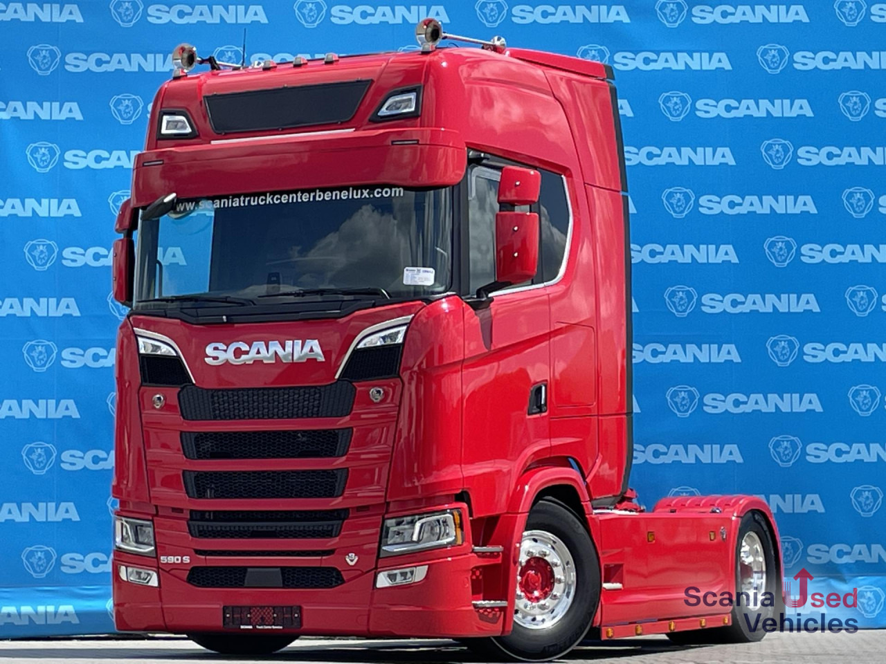 Cabeza tractora SCANIA S 590 A4x2NB V8 RETARDER 8T FULL AIR DIFF-LOCK: foto 1