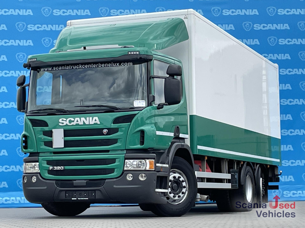 SCANIA P 320 DB6x2*4MNB RETARDER FULL AIR 8T TAIL LIFT AC - Camión caja cerrada: foto 1 SCANIA P 320 DB6x2*4MNB RETARDER FULL AIR 8T TAIL LIFT AC - Camión caja cerrada: foto 1