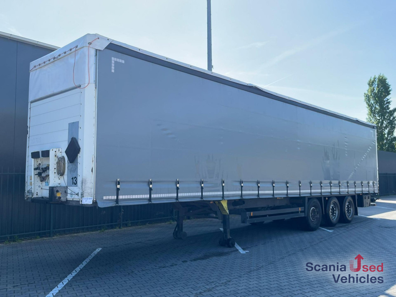 SCHMITZ SCHMITZ CURTAINSIDER 3 AXLE COILMULDE 6X STOCK - Semirremolque lona: foto 1 SCHMITZ SCHMITZ CURTAINSIDER 3 AXLE COILMULDE 6X STOCK - Semirremolque lona: foto 1