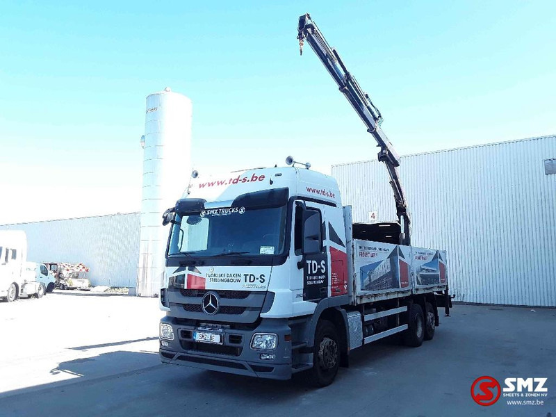Mercedes-Benz Actros 2636 Hiab 123 B 2+remote - Camión caja abierta, Camión grúa: foto 3 Mercedes-Benz Actros 2636 Hiab 123 B 2+remote - Camión caja abierta, Camión grúa: foto 3