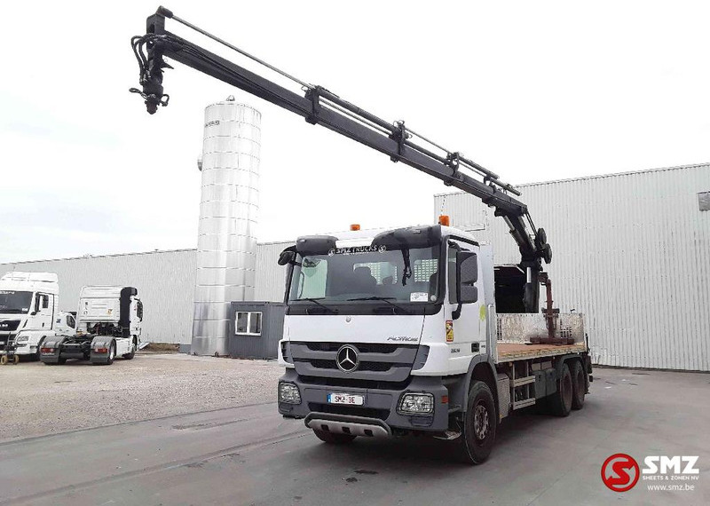 Mercedes-Benz Actros 2636 hiab 166fs 4 remote - Camión caja abierta, Camión grúa: foto 3 Mercedes-Benz Actros 2636 hiab 166fs 4 remote - Camión caja abierta, Camión grúa: foto 3