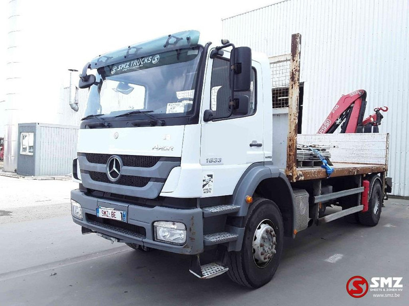 Mercedes-Benz Axor 1833 Fassi f 110a - Camión caja abierta, Camión grúa: foto 3 Mercedes-Benz Axor 1833 Fassi f 110a - Camión caja abierta, Camión grúa: foto 3