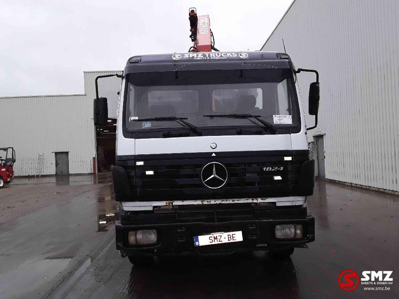 Mercedes-Benz SK 1824 lames grue Atlas Ak 80-1 - Camión volquete, Camión grúa: foto 2 Mercedes-Benz SK 1824 lames grue Atlas Ak 80-1 - Camión volquete, Camión grúa: foto 2