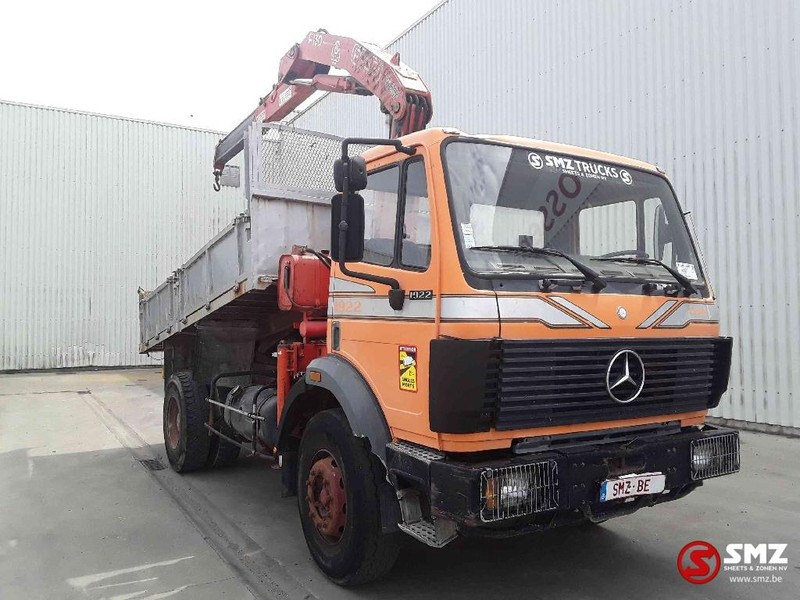 Mercedes-Benz SK 1922 fassi f130 lames steel - Camión volquete, Camión grúa: foto 1 Mercedes-Benz SK 1922 fassi f130 lames steel - Camión volquete, Camión grúa: foto 1