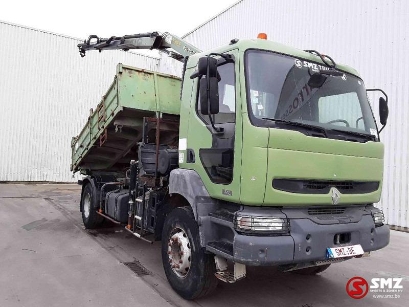 Renault Kerax 320 palfinger pk 1000-remote - Camión volquete, Camión grúa: foto 1 Renault Kerax 320 palfinger pk 1000-remote - Camión volquete, Camión grúa: foto 1