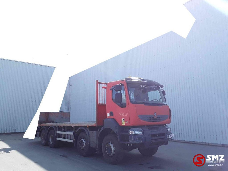 Renault Kerax 430 8x4 - Camión caja abierta, Camión grúa: foto 1 Renault Kerax 430 8x4 - Camión caja abierta, Camión grúa: foto 1