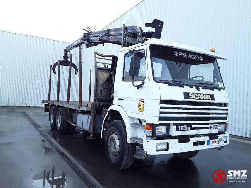 Scania 113 360 Diebolt big axle 12 gear retarder - Camión caja abierta, Camión grúa: foto 1 Scania 113 360 Diebolt big axle 12 gear retarder - Camión caja abierta, Camión grúa: foto 1