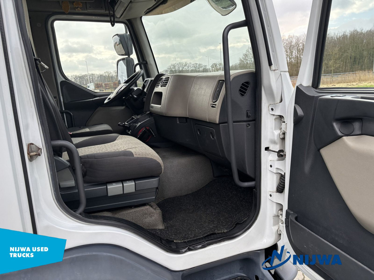 Camión lona Renault MIDLUM 220 4x2 Schuifzeil + Laadklep: foto 9