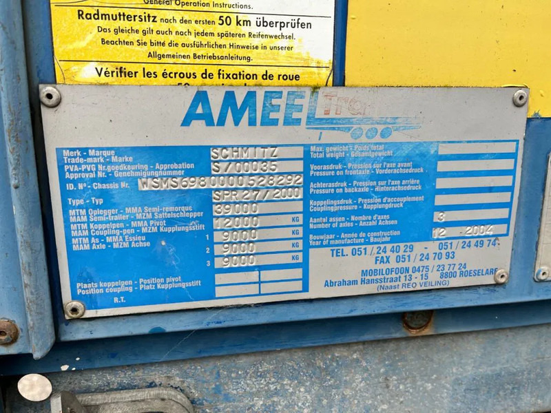 Schmitz Cargobull Schuifzeilen / Coil / Schuifdak - Semirremolque lona: foto 5 Schmitz Cargobull Schuifzeilen / Coil / Schuifdak - Semirremolque lona: foto 5