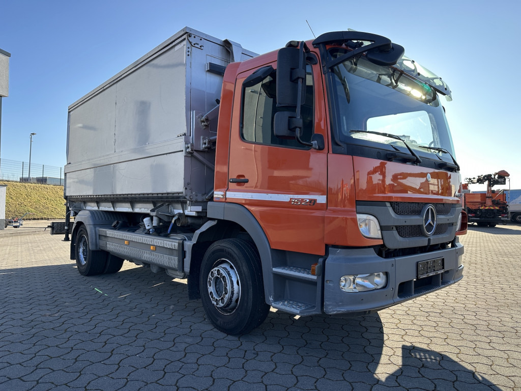 Camión volquete, Camión grúa Mercedes-Benz Atego 1529 4x2  Atlas 57.3-A2   Kadaverkipper: foto 12
