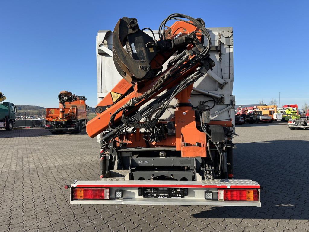 Camión volquete, Camión grúa Mercedes-Benz Atego 1529 4x2  Atlas 57.3-A2   Kadaverkipper: foto 9