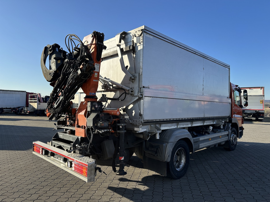 Camión volquete, Camión grúa Mercedes-Benz Atego 1529 4x2  Atlas 57.3-A2   Kadaverkipper: foto 10
