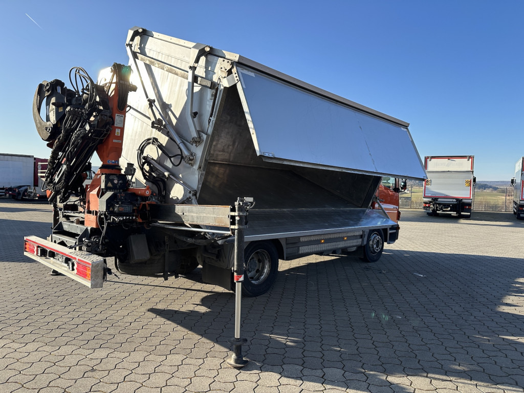 Camión volquete, Camión grúa Mercedes-Benz Atego 1529 4x2  Atlas 57.3-A2   Kadaverkipper: foto 13