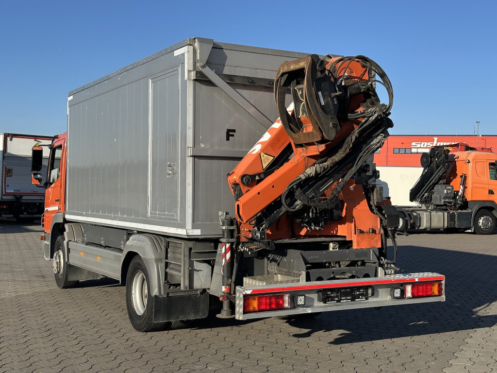 Camión volquete, Camión grúa Mercedes-Benz Atego 1529 4x2  Atlas 57.3-A2   Kadaverkipper: foto 8