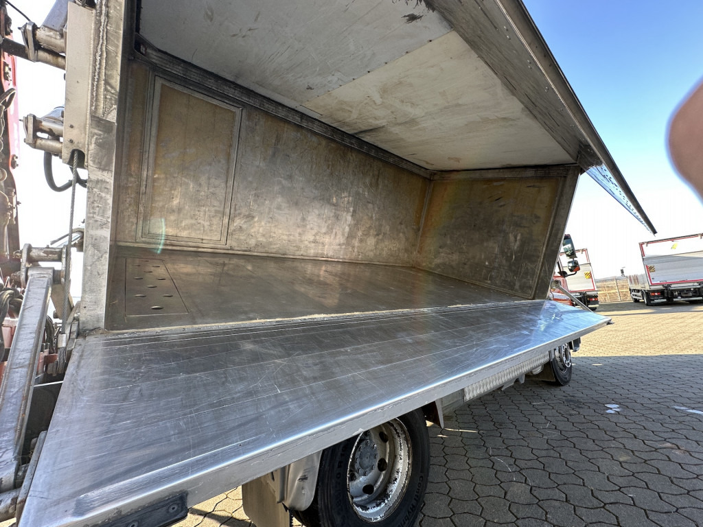 Camión volquete, Camión grúa Mercedes-Benz Atego 1529 4x2  Atlas 57.3-A2   Kadaverkipper: foto 14