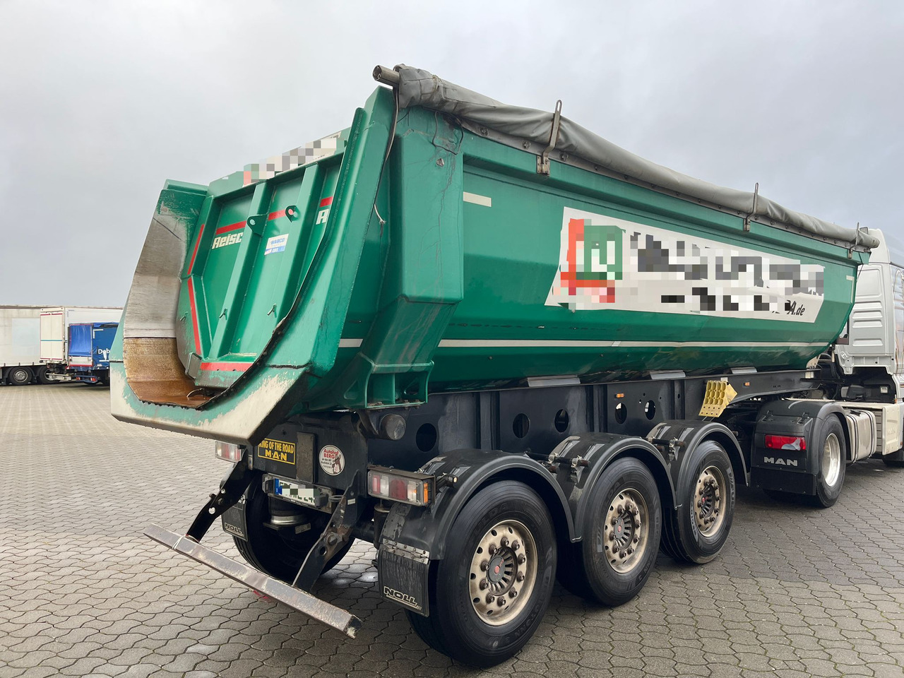 Reisch RHKS 35 24 ASL Alu Mulde - Semirremolque volquete: foto 4 Reisch RHKS 35 24 ASL Alu Mulde - Semirremolque volquete: foto 4