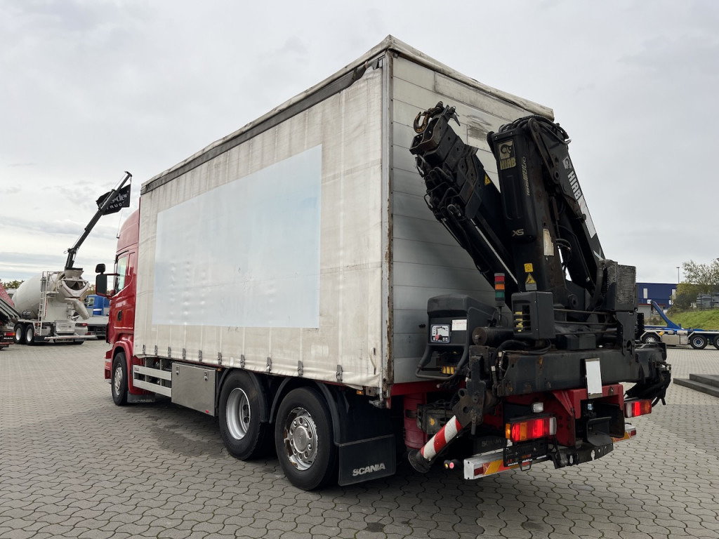 Camión lona, Camión grúa Scania R440 6x2  Hiab 166 E-5 HiDuo | AHK | Lenk-Lift A.: foto 9