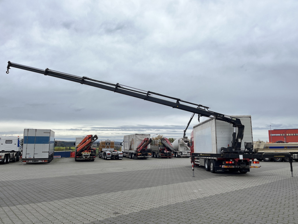 Camión lona, Camión grúa Scania R440 6x2  Hiab 166 E-5 HiDuo | AHK | Lenk-Lift A.: foto 14