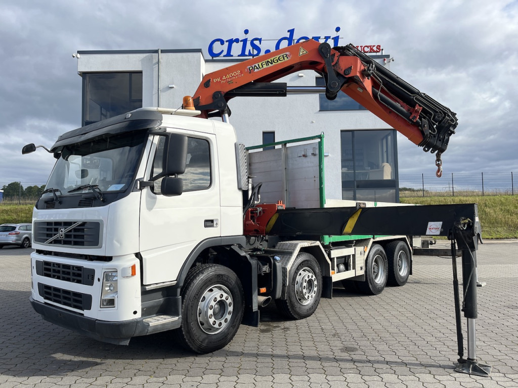 Volvo FM 440 8x4 Palfinger PK 44002 Wechselsystem - Camión grúa, Camión caja abierta: foto 1 Volvo FM 440 8x4 Palfinger PK 44002 Wechselsystem - Camión grúa, Camión caja abierta: foto 1