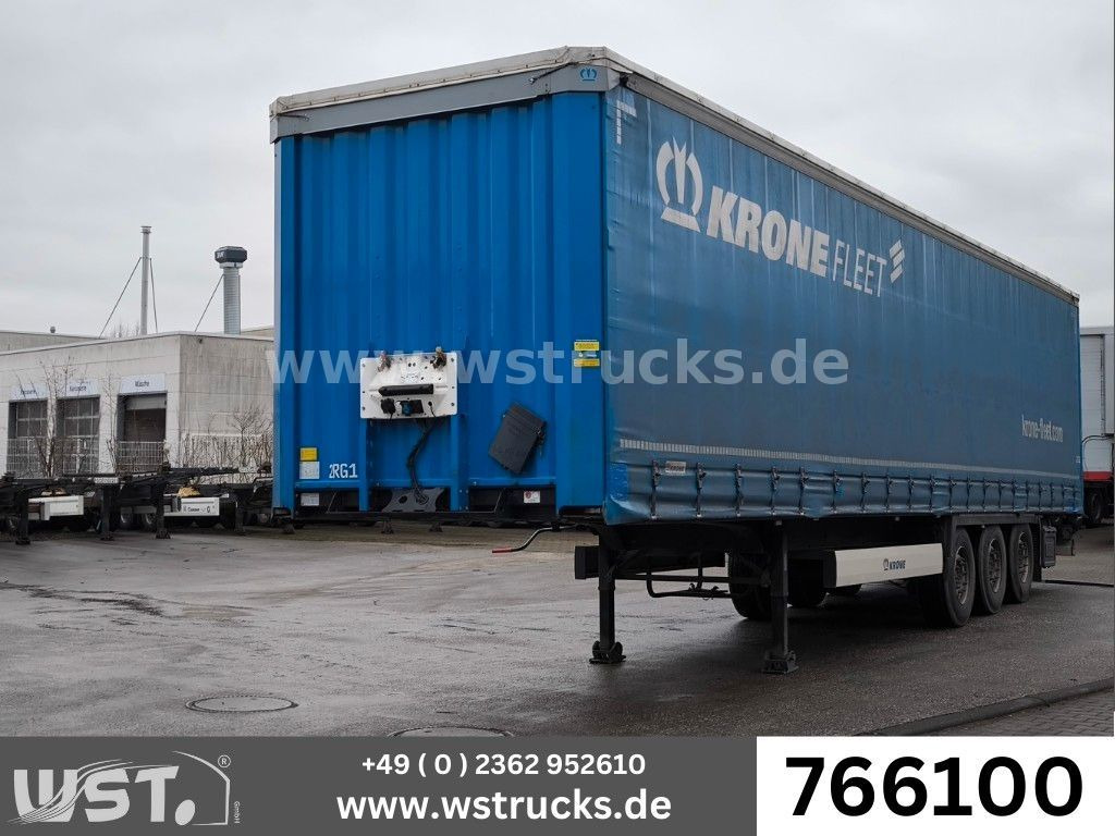 Krone SD 27 Planauflieger mit Edscha | ABS, EBS, XL - Semirremolque lona: foto 1 Krone SD 27 Planauflieger mit Edscha | ABS, EBS, XL - Semirremolque lona: foto 1