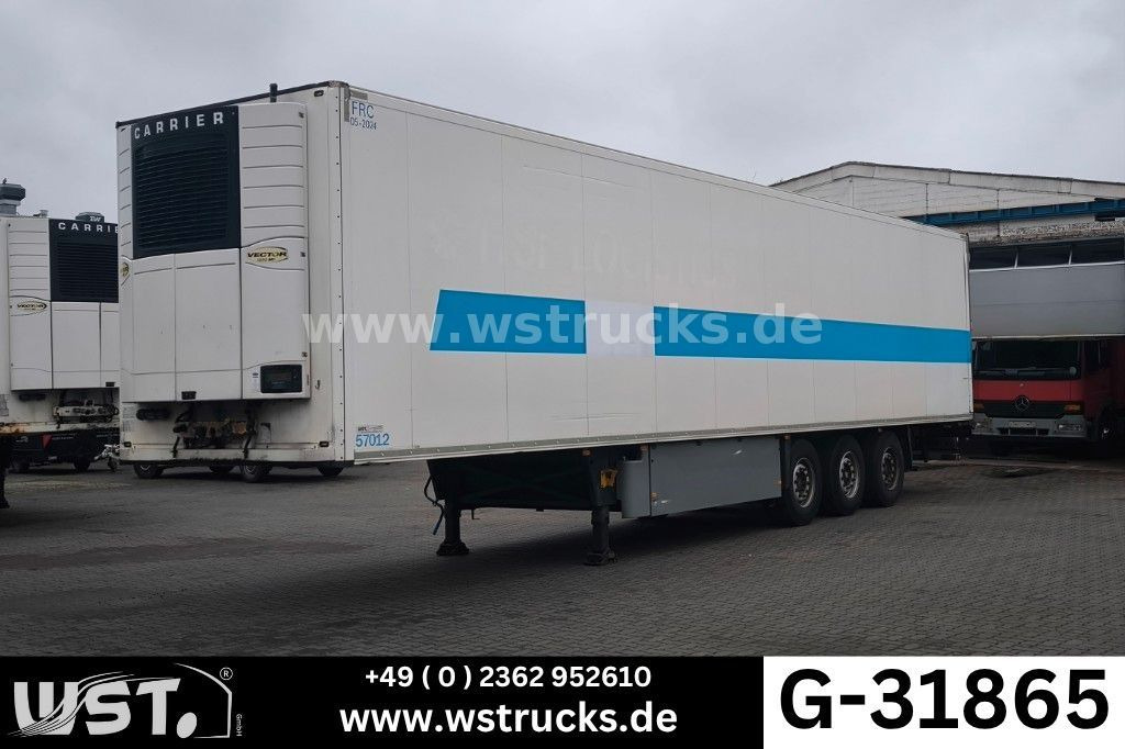 Schmitz Cargobull Kühlauflieger Rohrbahn Hooks | Vector 1850 MT - Semirremolque caja cerrada: foto 1 Schmitz Cargobull Kühlauflieger Rohrbahn Hooks | Vector 1850 MT - Semirremolque caja cerrada: foto 1
