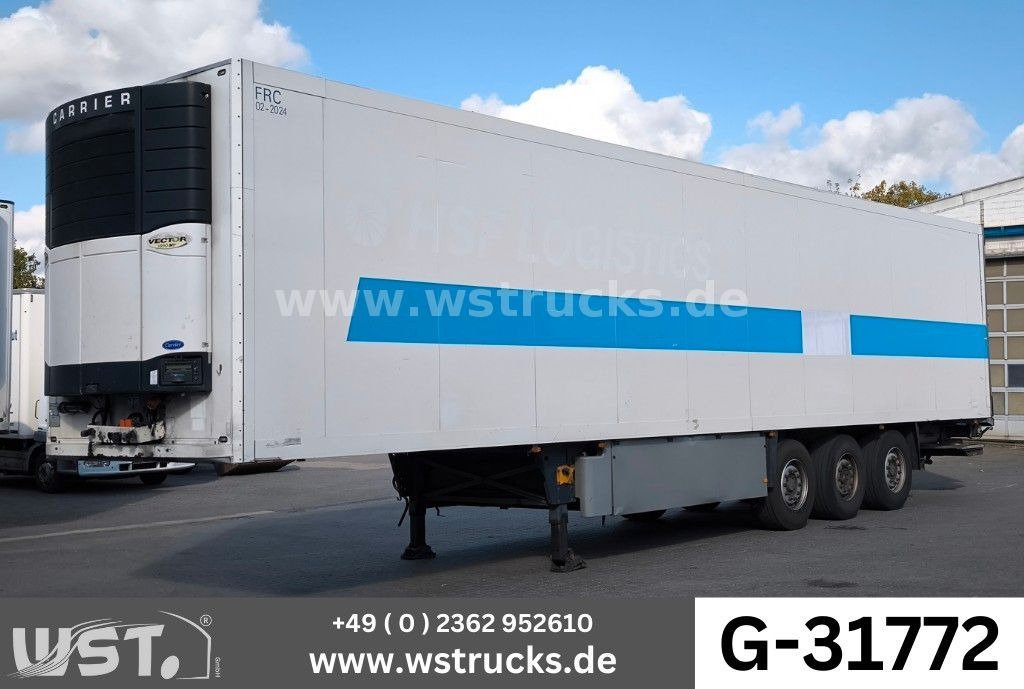 Schmitz Cargobull SKO 24 Kühlauflieger | Rohrbahn Vector 1850Mt - Semirremolque frigorífico: foto 1 Schmitz Cargobull SKO 24 Kühlauflieger | Rohrbahn Vector 1850Mt - Semirremolque frigorífico: foto 1