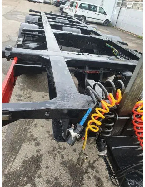 Remolque portacontenedore/ Intercambiable Krone Tandem Standard Lafette tiefgekuppelt 2-Achs Tandem Standard Lafette tiefgekuppelt TÜV NEU!: foto 8