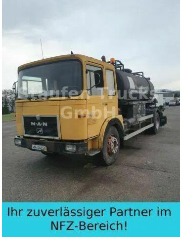 MAN 19 280 F FEDERAL BREINING*Asphaltspritzmaus Emulsi - Construcción de carreteras: foto 1 MAN 19 280 F FEDERAL BREINING*Asphaltspritzmaus Emulsi - Construcción de carreteras: foto 1