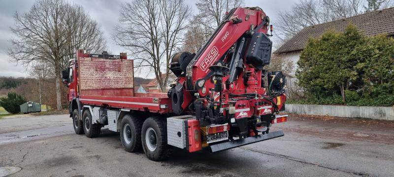 Mercedes Actros 4146 AK 8X8 FASSI 660 EINZELBER SEILWINDE - Camión caja abierta, Camión grúa: foto 5 Mercedes Actros 4146 AK 8X8 FASSI 660 EINZELBER SEILWINDE - Camión caja abierta, Camión grúa: foto 5