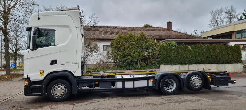 Scania 6X2 BDF Intarder Lenkachse VANTEC hyd. Hubrahmen - Camión portacontenedore/ Intercambiable: foto 5 Scania 6X2 BDF Intarder Lenkachse VANTEC hyd. Hubrahmen - Camión portacontenedore/ Intercambiable: foto 5