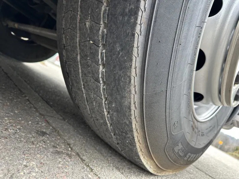 Camión frigorífico Scania P410 6x2 Fleisch LKW Rohrbahnen Vector 1550: foto 17