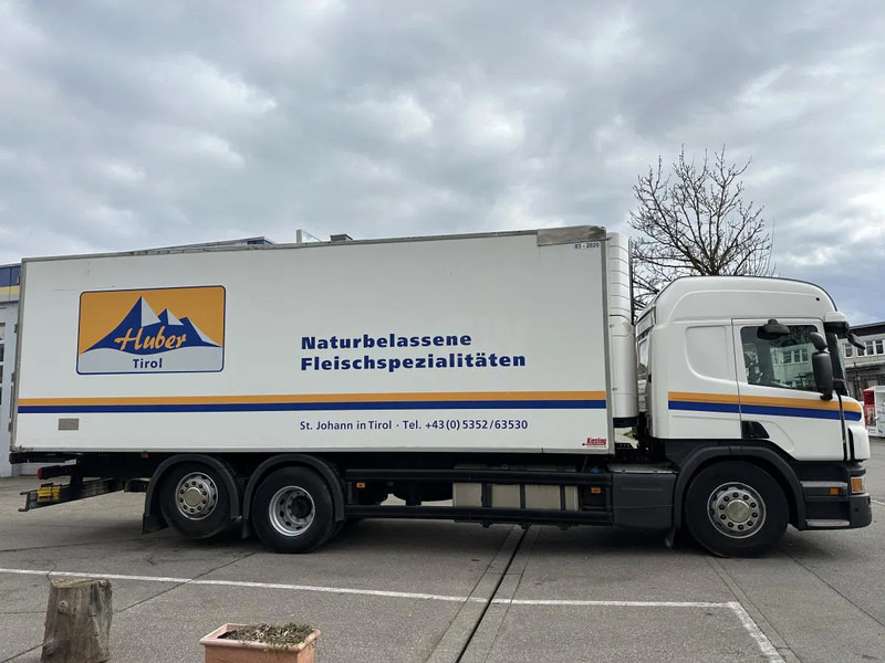 Camión frigorífico Scania P410 6x2 Fleisch LKW Rohrbahnen Vector 1550: foto 7