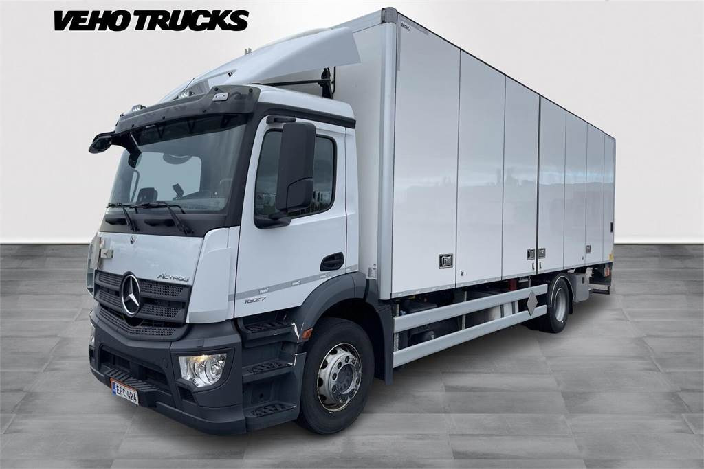 Mercedes-Benz Actros 1827 4x2 8,7m umpikori+PL nostin - Camión isotérmico: foto 1 Mercedes-Benz Actros 1827 4x2 8,7m umpikori+PL nostin - Camión isotérmico: foto 1