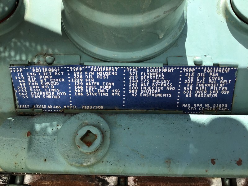 Detroit Diesel 12V71 7123-7305 GENERATOR 438KVA USED - Generador industriale: foto 5 Detroit Diesel 12V71 7123-7305 GENERATOR 438KVA USED - Generador industriale: foto 5