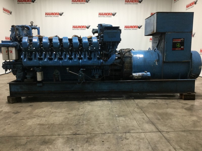 MTU 16V4000 GENERATOR 2000 KVA FOR PARTS - Generador industriale: foto 2 MTU 16V4000 GENERATOR 2000 KVA FOR PARTS - Generador industriale: foto 2
