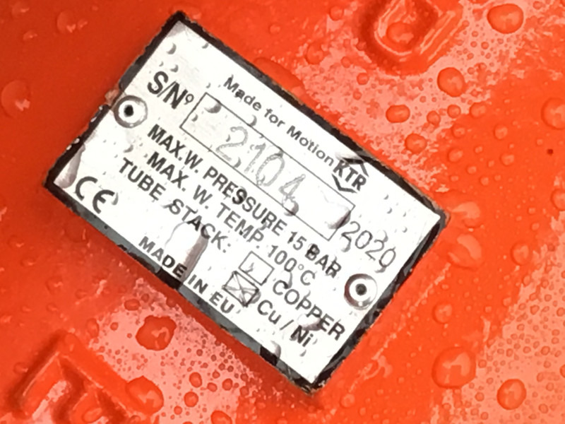 Bomba de agua MTU 16V4000 PUMP 3600M³/HR USED: foto 6