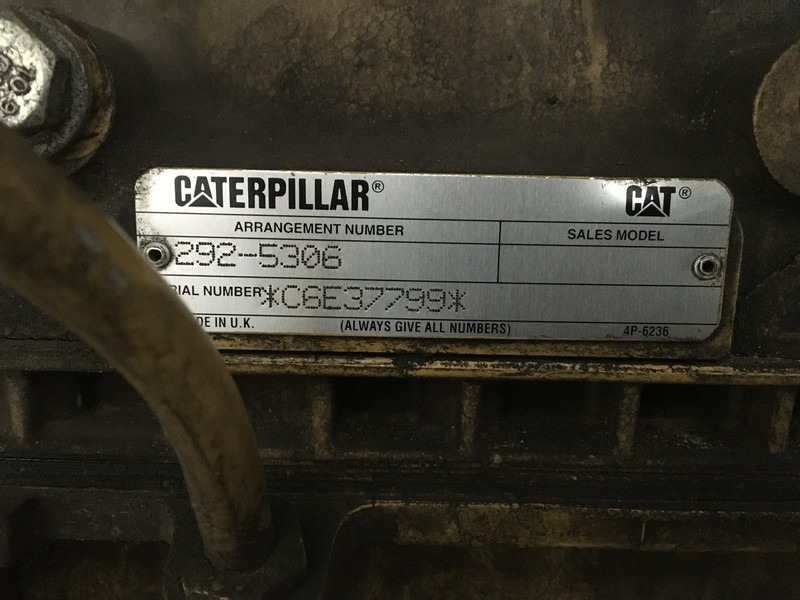 Maquinaria de construcción Caterpillar C6.6 C6E-2925306 FOR PARTS: foto 7