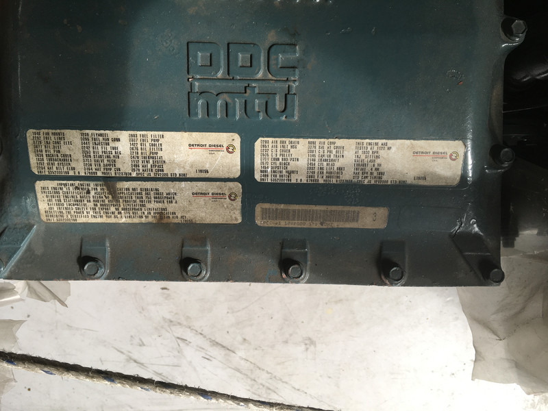Detroit Diesel MTU 12V2000 USED - Maquinaria de construcción: foto 5 Detroit Diesel MTU 12V2000 USED - Maquinaria de construcción: foto 5