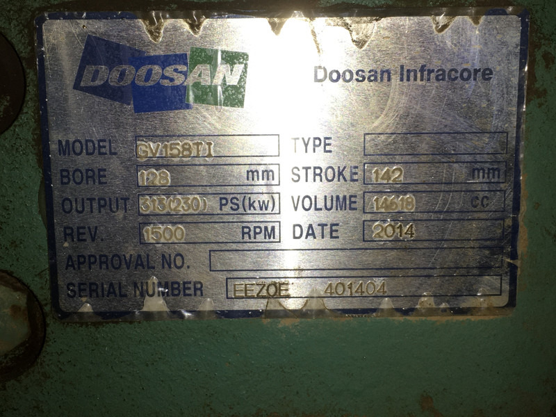 Doosan GV158TI FOR PARTS - Maquinaria de construcción: foto 5 Doosan GV158TI FOR PARTS - Maquinaria de construcción: foto 5