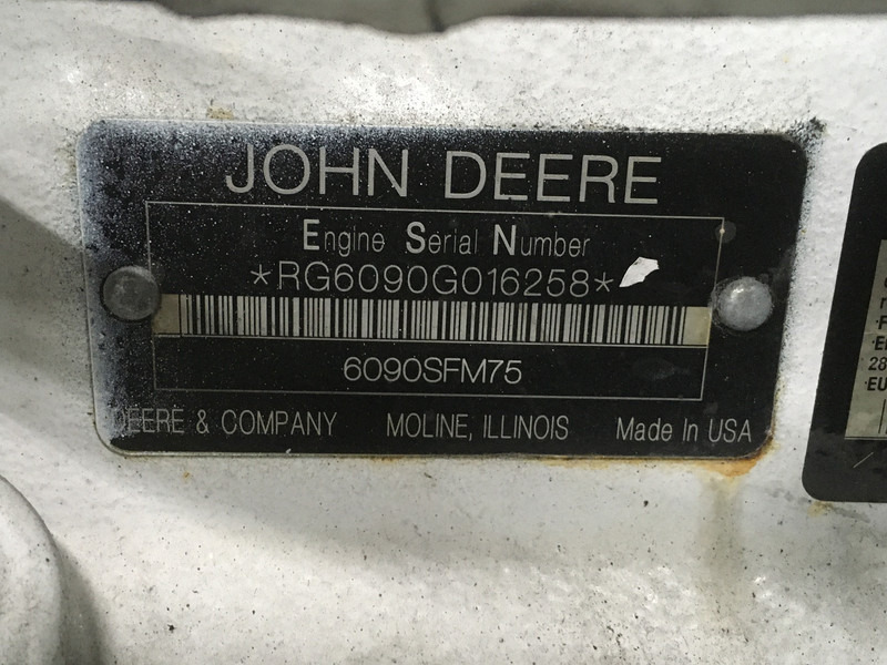 Maquinaria de construcción John Deere 6090SFM75 USED: foto 6