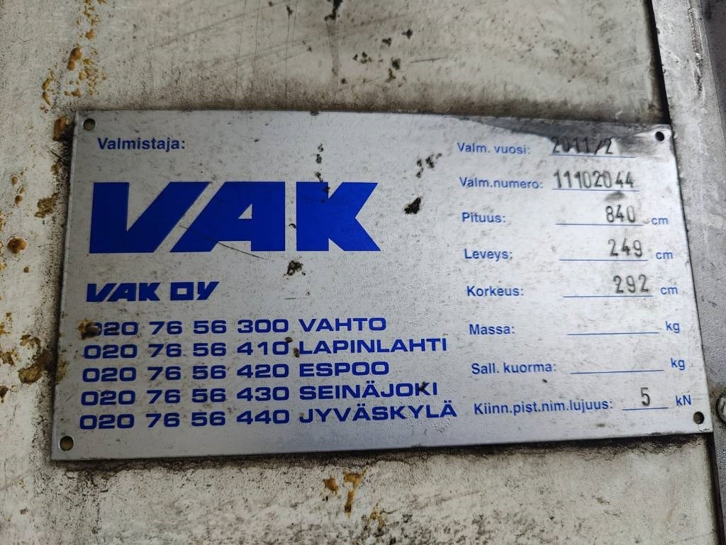 Camión caja cerrada Volvo FM 13: foto 10 Camión caja cerrada Volvo FM 13: foto 10