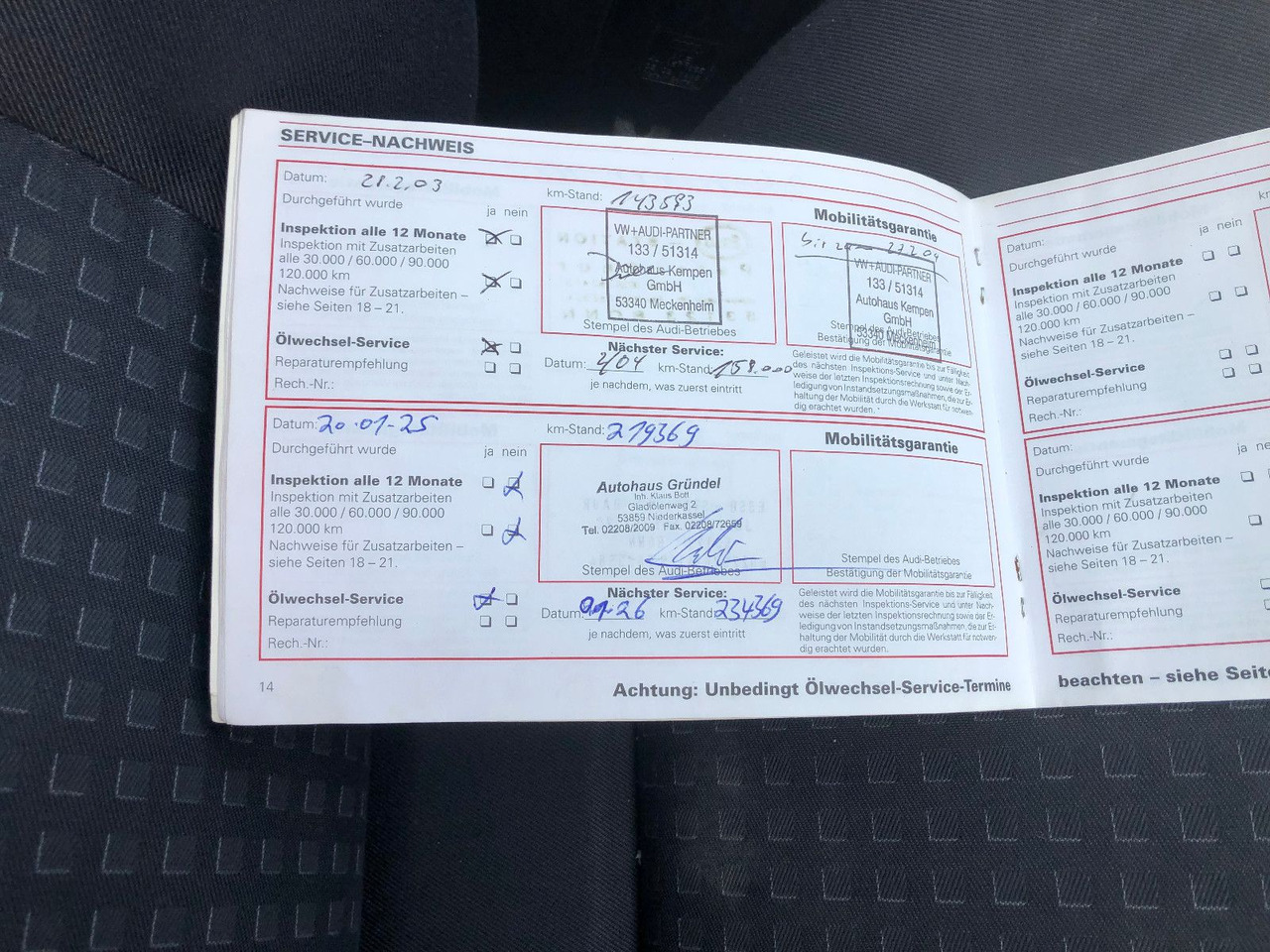 Sedan Audi A6 C4 1.8 Automatik: foto 18